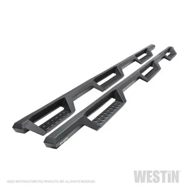 Deal Westin 2020 Chevy Silverado 2500/3500 Crew Cab (6.5ft Bed) HDX W2W Nerf Step Bars - Textured Black - 56-534765