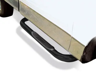 Go Rhino 02-04 Nissan Frontier 4000 Series SideSteps - Cab Length - Black - 4356B Cheap