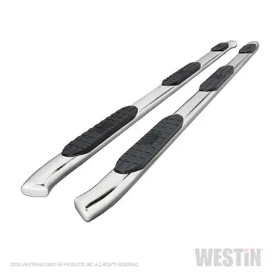 Top Pick Westin 2020 Chevy Silverado 2500 Crew Cab (6.5ft Bed) PRO TRAXX Nerf Step Bars - Stainless Steel - 21-534760