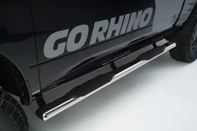 Direct From Manufacturer Go Rhino 18-20 Jeep Wrangler JLU 5in 1000 Series Complete Kit w/Sidestep + Brkts - 105450673PS