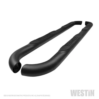 Holiday Sale Westin 18-22 Jeep Wrangler JLU 4dr. E-Series 3 Nerf Step Bars - Tex. Blk - 23-4065
