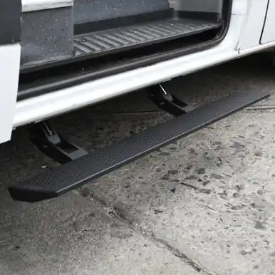 Trending Go Rhino 13-18 Mercedes-Benz Sprinter 2500/3500 Van 3dr E-BOARD E1 Elec. Running Board Kit - Tex Blk - 20410125PC
