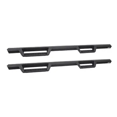 Discount Westin/HDX 07-18 Chevy/GMC Silv/Sierra 15/25/3500 Crew Cab Drop Nerf Step Bars - Textured Black - 56-13725
