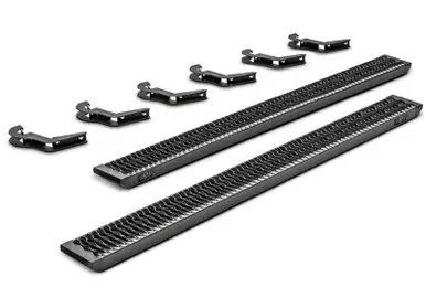 N-Fab Growler Fleet 11-16 Chevy/GMC 2500/3500 (Diesel) Crew Cab - Cab Length - Tex. Black - GFC11CC-TX Fast Shipping