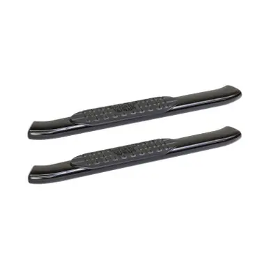 Same Day Shipping Westin 2014-2018 Chevy Silverado 1500 Reg Cab PRO TRAXX 5 Oval Nerf Step Bars - Black - 21-53705