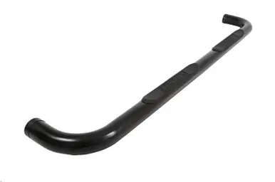 Deezee 14-19 Chevrolet Silverado Tubes - 3In Round Black Steel CrewCab - DZ372531 Big Sale