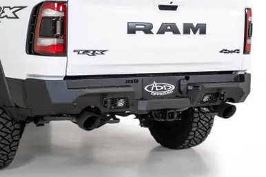 Addictive Desert Designs 2021 Dodge RAM 1500 TRX Stealth Fighter Rear Bumper - Hammer Black - R620081280103 Special Offer