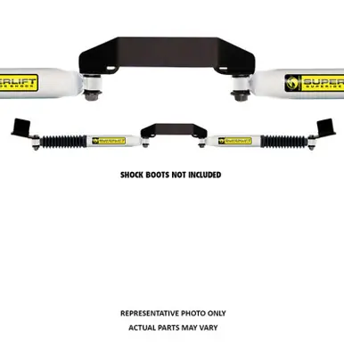 Superlift 03-08 Dodge Ram 2500/3500 4WD Dual Steering Stabilizer Kit - SR (Hydraulic) - 92670 Get Yours
