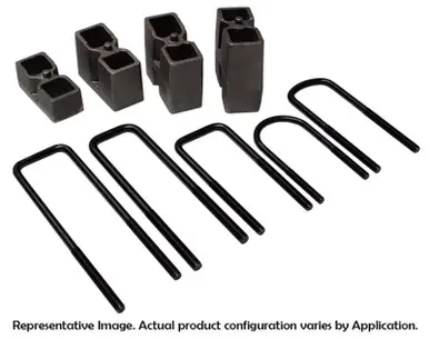 Skyjacker 2007-2007 Chevrolet Silverado 2500 HD Classic 4WD Suspension Block and U-Bolt Kit - BUK4584 Latest