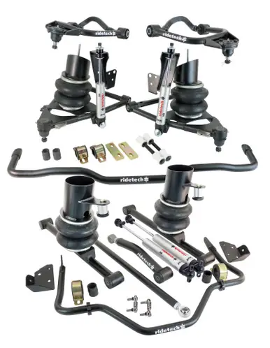 Worldwide Shipping Ridetech 59-64 Impala Air Suspension System - 11060297