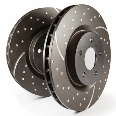 Popular EBC 2017+ Honda Civic Coupe 2.0L GD Sport Rear Rotors - GD7801