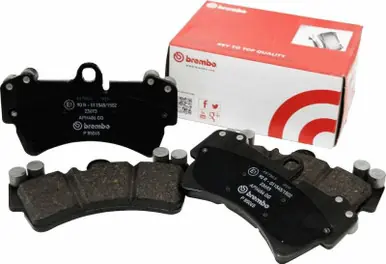 Brembo 09-20 Dodge Challenger/06-20 Charger Rear Premium NAO Ceramic OE Equivalent Pad - P23175N Grab Now