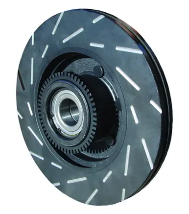 Final Sale EBC 08-10 Jaguar XF 4.2 USR Slotted Front Rotors - USR1597