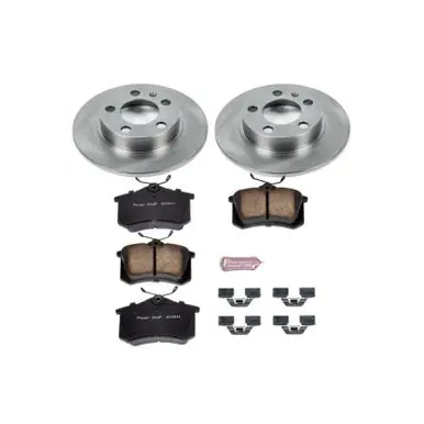 One Day Deal Power Stop 98-10 Volkswagen Beetle Rear Autospecialty Brake Kit - KOE847
