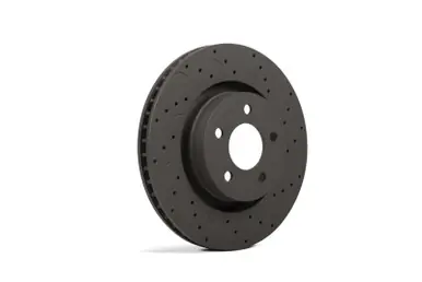 Hawk Talon 2001 Ford Mustang GT Bullitt Drilled and Slotted Front Brake Rotor Set - HTC4025 Final Sale