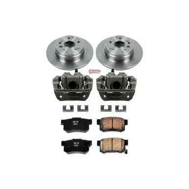 Express Delivery Power Stop 04-08 Acura TL Rear Autospecialty Brake Kit w/Calipers - KCOE2434