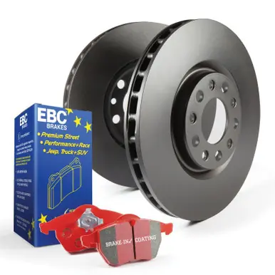 Exclusive EBC S12 Kits Redstuff Pads and RK Rotors - S12KF1351