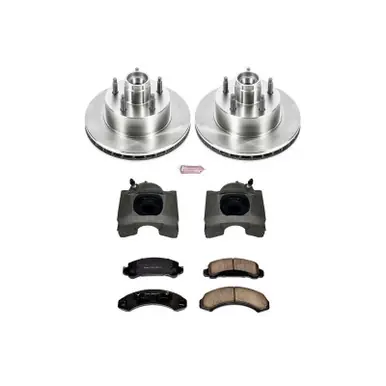 Power Stop 90-97 Ford Aerostar Front Autospecialty Brake Kit w/Calipers - KCOE4784 Original