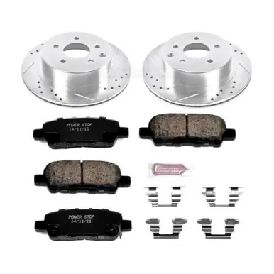 Buy Today Power Stop 11-19 Nissan Leaf Rear Z23 Evolution Sport Brake Kit - K6761