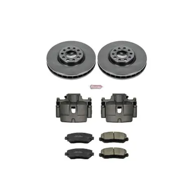 Limited Offer Power Stop 15-17 Chrysler 200 Front Autospecialty Brake Kit w/Calipers - KCOE6372