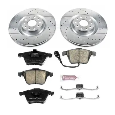 New Arrival Power Stop 09-11 Volkswagen CC Front Z23 Evolution Sport Brake Kit - K5425