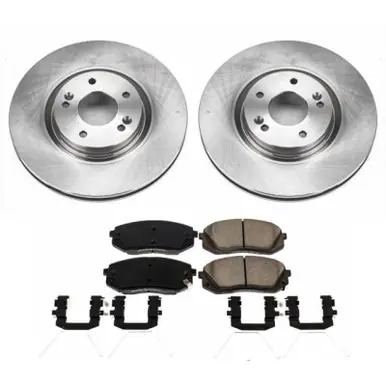 Premium Power Stop 17-19 Hyundai Sonata Front Autospecialty Brake Kit - KOE7509