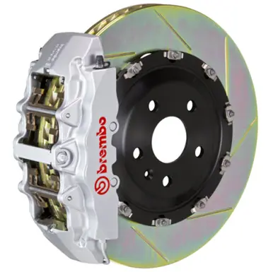 Brembo 22+ Land Cruiser/LX600 Front GT BBK 6 Piston Cast 2pc 380x34 2pc Rotor Slotted Type1-Silver - 1J2.9024A3 Budget