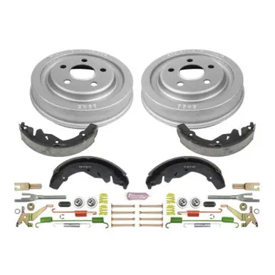 Reduced Price Power Stop 01-03 Chrysler PT Cruiser Rear Autospecialty Drum Kit - KOE15370DK