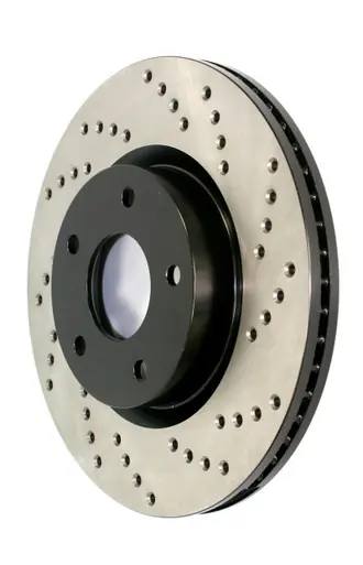 StopTech 08-17 Subaru WRX Cryo Drilled Sport Left Rear Rotor - 128.47030CL Order Now
