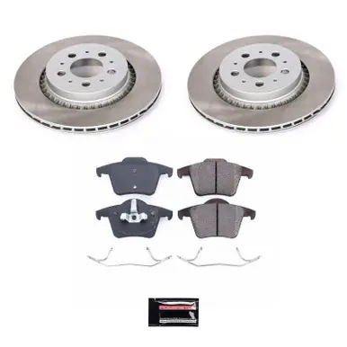 Exclusive Offer Power Stop 03-14 Volvo XC90 Rear Semi-Coated Rotor Kit - SC3039