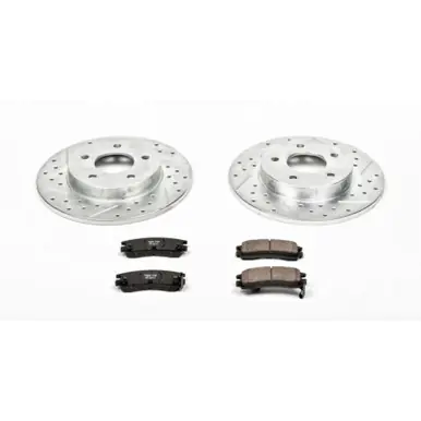 Power Stop 94-96 Cadillac DeVille Rear Z23 Evolution Sport Brake Kit - K3115 Luxury