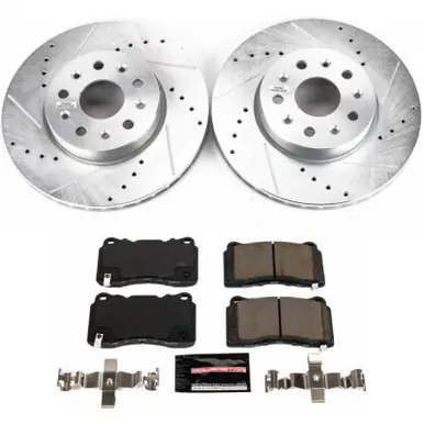 Wholesale Power Stop 16-18 Cadillac CT6 Front Z23 Evolution Sport Brake Kit - K7882