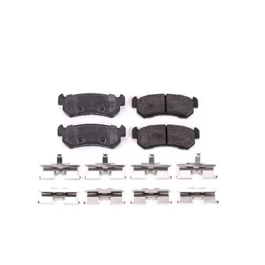 Power Stop 04-06 Chevrolet Optra Rear Z17 Evolution Ceramic Brake Pads w/Hardware - 17-1036 Low Price