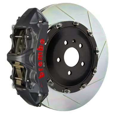 Wholesale Brembo 19-22 A-Class (Excl AMG) Fr GTS BBK 6Pis Cast 380x34 2pc Rotor Slotted Type1-Black HA - 1N2.9075AS