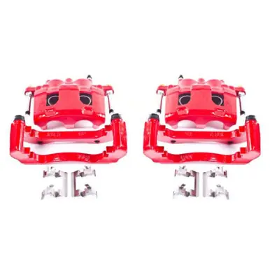 Place Order Power Stop 06-11 Buick Lucerne Front Red Calipers w/Brackets - Pair - S4988