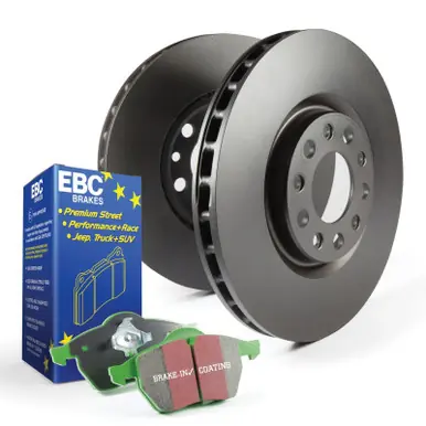 Crafted EBC S11 Kits Greenstuff Pads and RK Rotors - S11KF1615