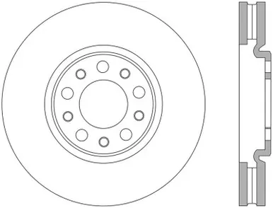 High Quality StopTech 13+ Dodge Dart Performance Slotted & Drilled Front Right Rotor - 127.63080R