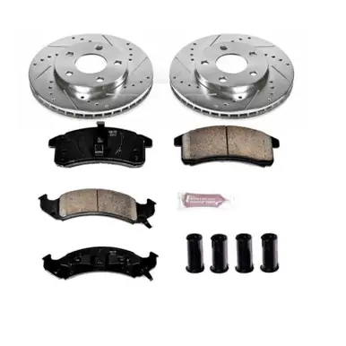 Power Stop 92-93 Buick LeSabre Front Z23 Evolution Sport Brake Kit - K1532 Worldwide Shipping