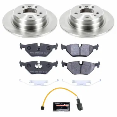 Trending Power Stop 1989 BMW 525i Rear Track Day SPEC Brake Kit - TDSK7336