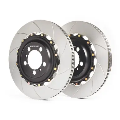 GiroDisc Ferrari Portofino Slotted Front Rotors - A1-278 Fresh Stock