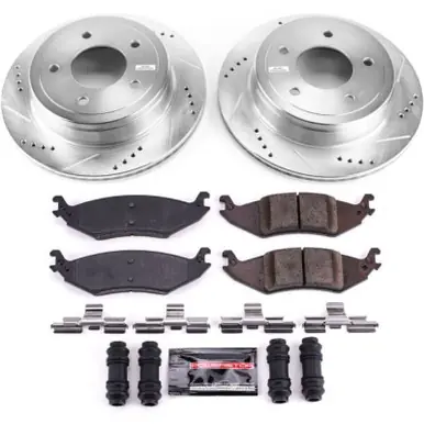 Power Stop 04-06 Ford E-150 Rear Z23 Evolution Sport Brake Kit - K4579 One Day Deal