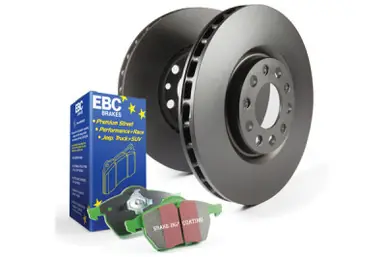 Flash Sale EBC S14 Kits Greenstuff Pads and RK Rotors - S14KF1302