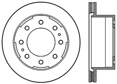StopTech Sport Drilled & Slotted Rotor - Rear Left - 127.66077R Place Order