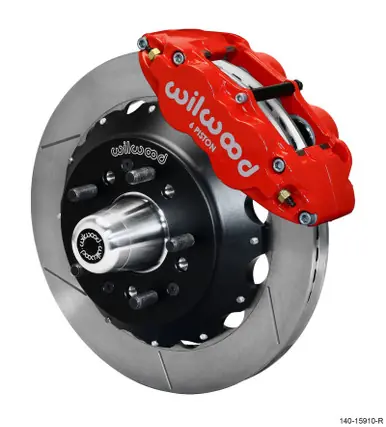 Wilwood Narrow Superlite 6R Front Big Brake Kit 12.88in GT Competition Series Rotor - Red - 140-15910-R Shop Now