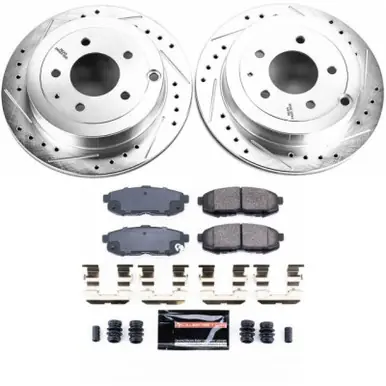 Fast Shipping Power Stop 04-06 Mazda MPV Rear Z23 Evolution Sport Brake Kit - K4601