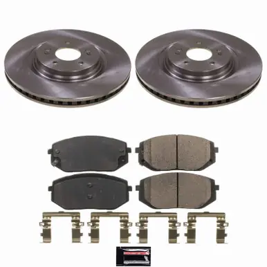 Power Stop 21-23 Hyundai Sonata Front Autospecialty Brake Kit - KOE9209 Fan Favorite