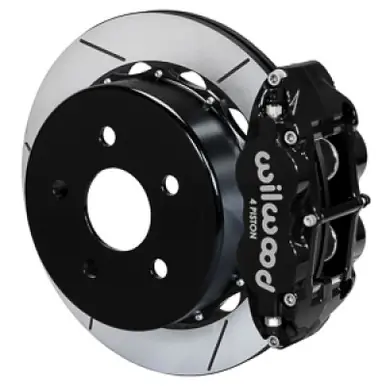 Wilwood 18-21 Jeep Wrangler Narrow Superlite 4R Rear Brake Kit Slotted 13.50in Rotor w/Lines - Black - 140-18075 Discount