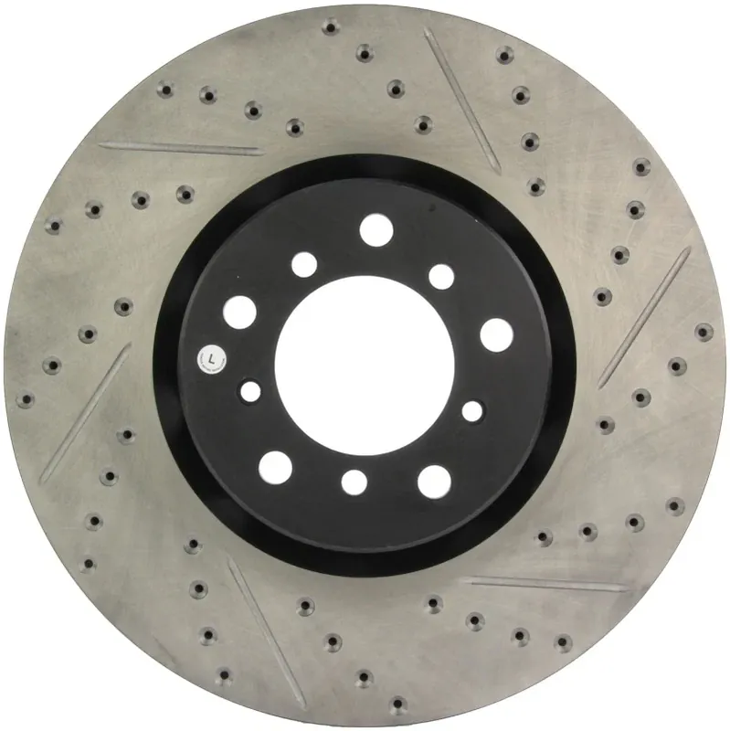 Hot Deal StopTech 00-03 BMW M5 (E39) Slotted & Drilled Left Front Rotor