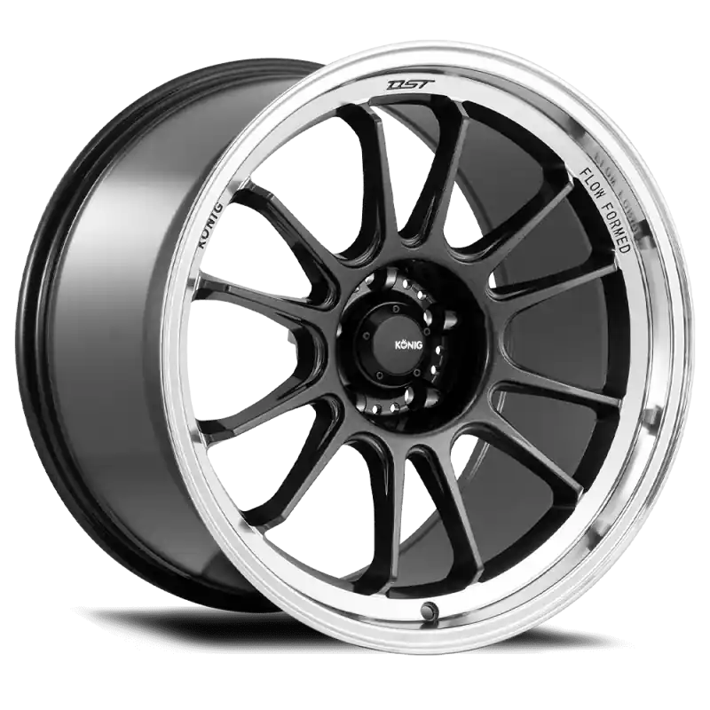 Konig Hypergram 18X11 5X114.3 ET15 Metallic Carbon W/ Machined Lip Flow Formed Buy Online