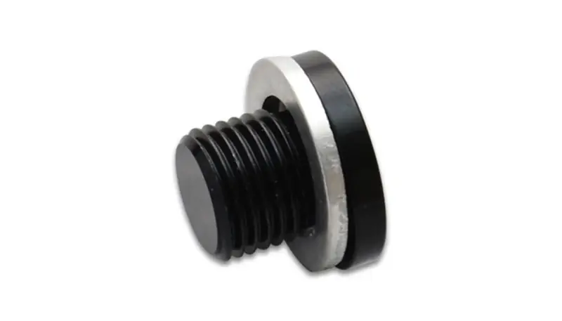 Must Have Vibrant M14 x 1.5 Metric Aluminum Port Plug with Crush Washer